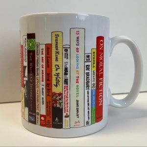 Ideal Bookshelf Writer’s Coffee Mug - NWOT